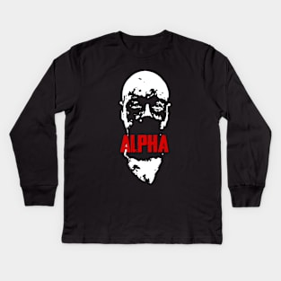 ALPHA - TWD Kids Long Sleeve T-Shirt